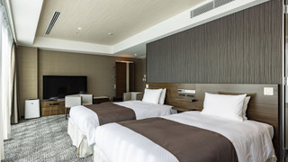 【禁煙】デラックスツイン/40㎡/120㎝幅ベッド×2台