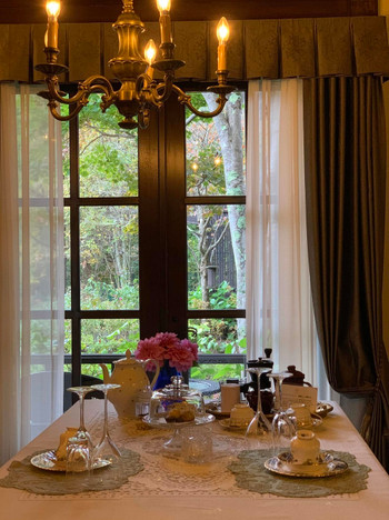 「ルゼ・ヴィラ」 内観 119419653 お部屋のダイニングテーブル