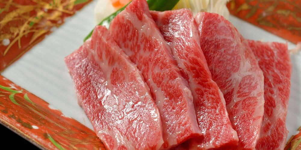 夕食：松坂牛