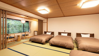 [禁煙]スタンダード和ベッドフォース 内風呂あり(眺望なし)