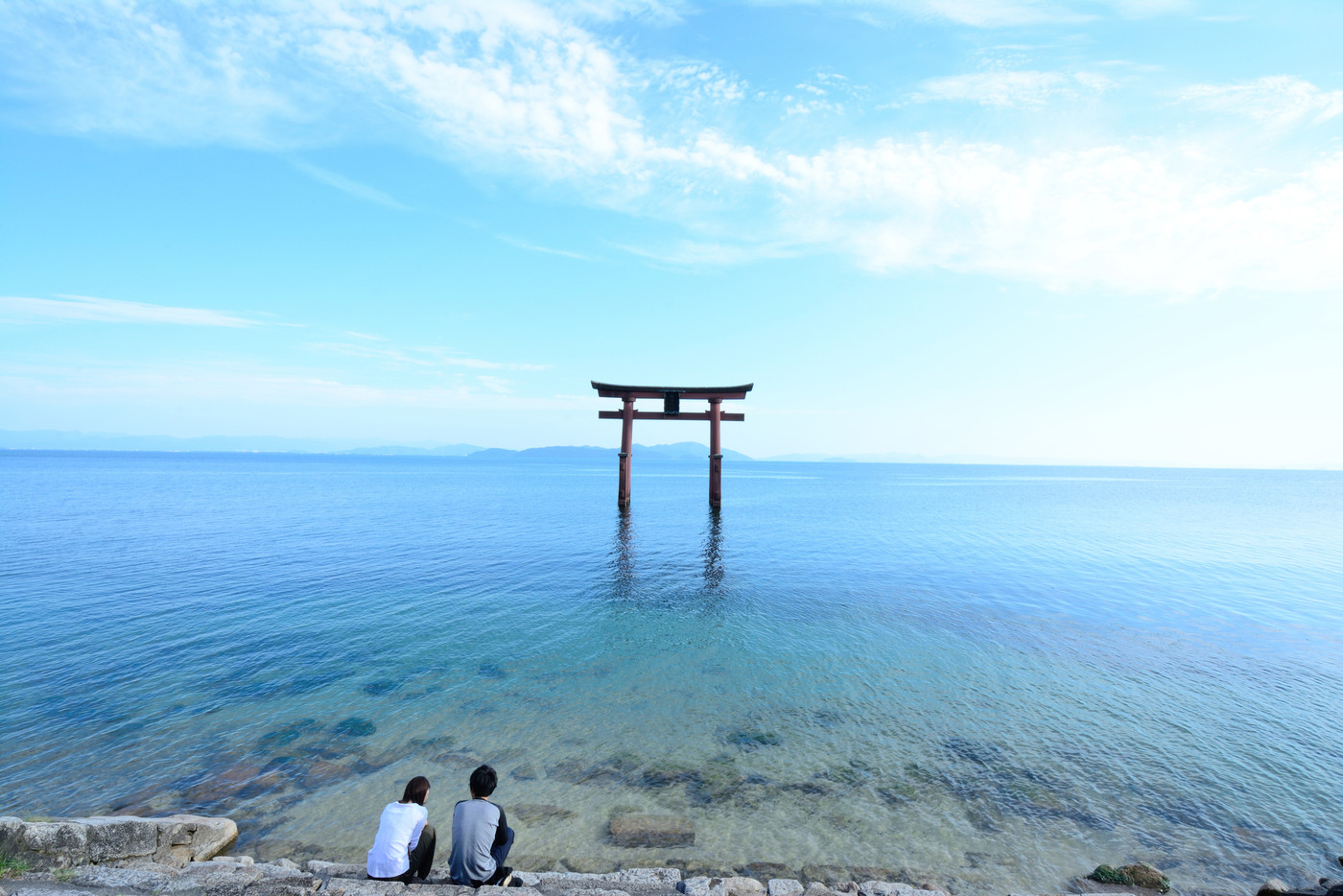 湖上の鳥居(2)