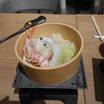 夕食のセルフのせいろ蒸し