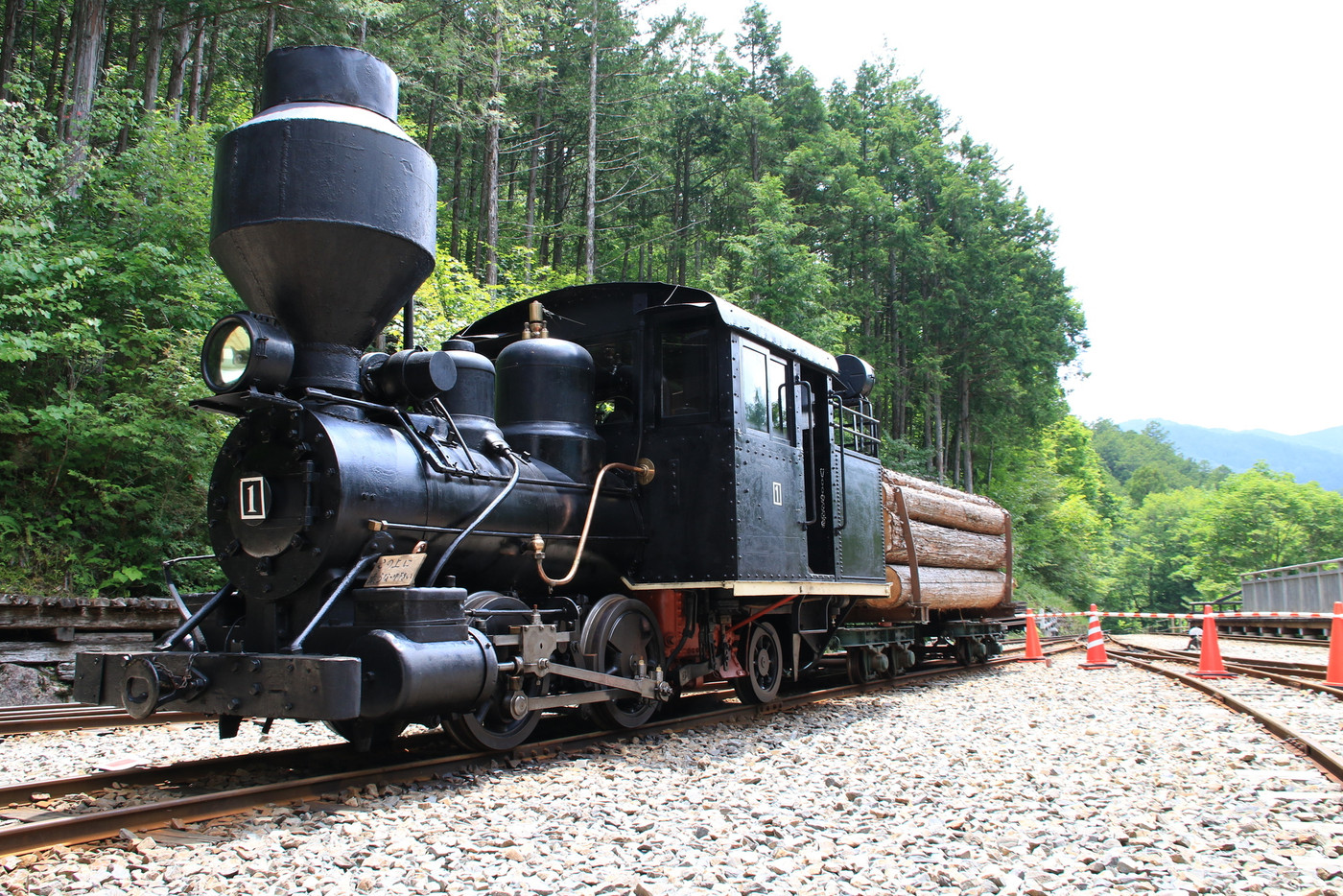 木曽森林鉄道の蒸気機関車