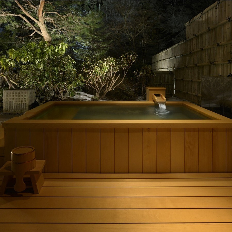 客室露天風呂④