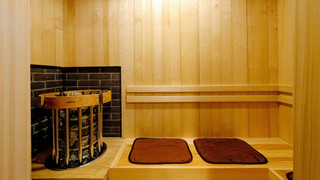 スーペリア ツインルーム サウナ ガーデンビュー