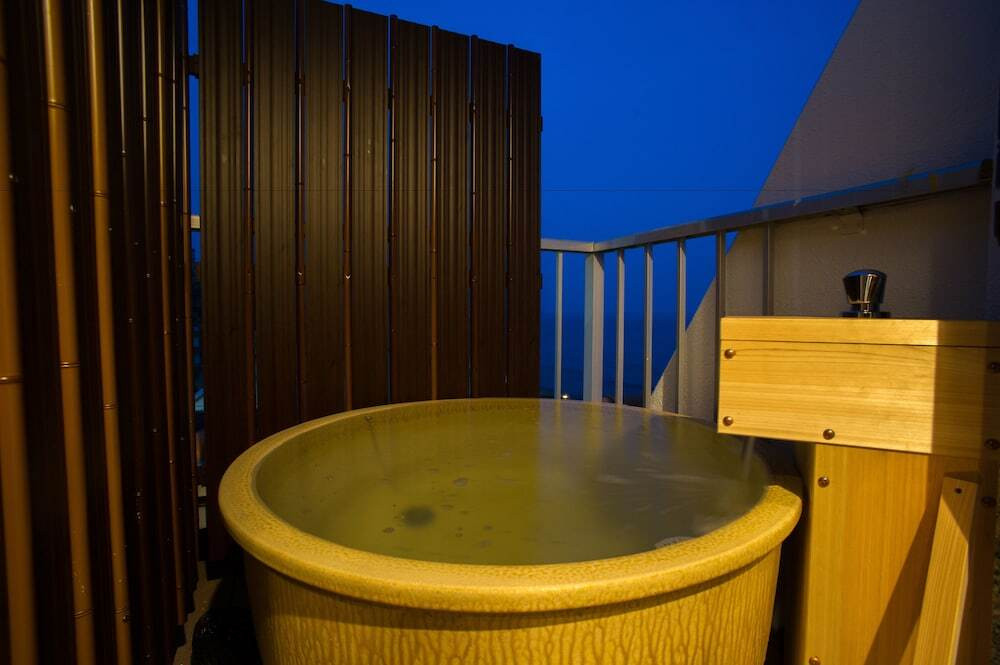 客室露天風呂一例②