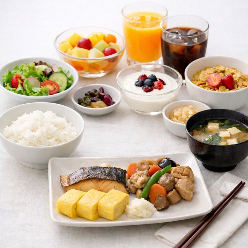 朝食