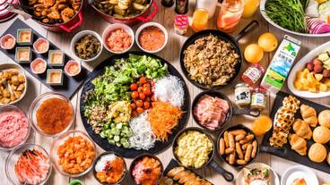 朝食ブッフェ一例① / 1