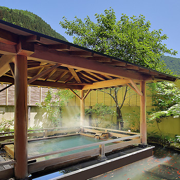 水を豊かに湛えた落ち着きある日本庭園3649508