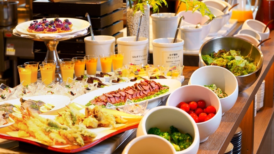 夕食 ハーフバイキング（1）