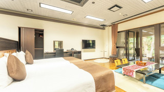 [和モダンJrスイート]専用テラス付　客室専用露天風呂