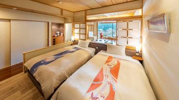 寛のフロア和洋室一例／ベッドルーム / 6