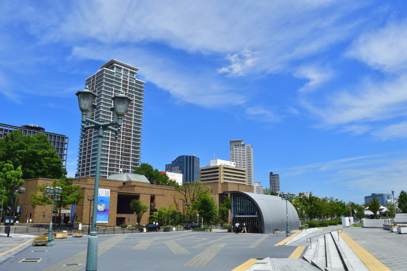 大阪 中之島公園の風景
