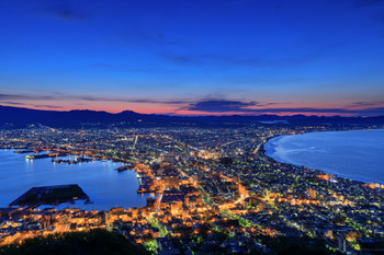 Hakodate _ Three major night views in the world _ Dawn