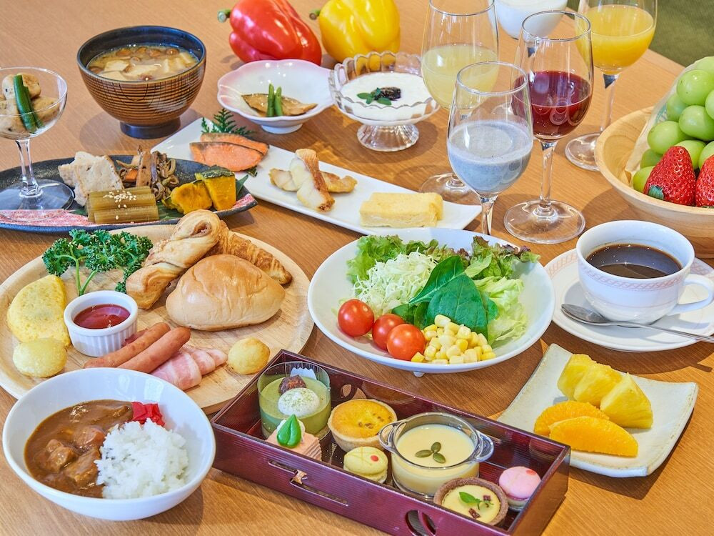 朝食ビュッフェ