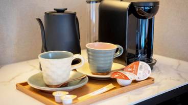 ラグジュアリーツインのコーヒーメーカー / 13