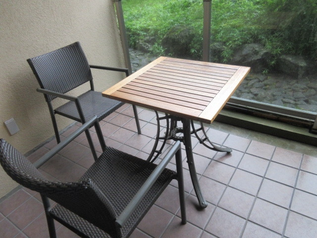 客室内テラス席