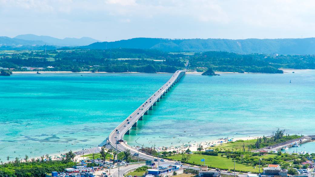 古宇利大橋と古宇利島の風景 / 1