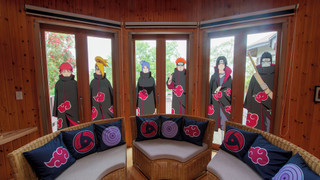 ~NARUTO-ナルト-コラボルーム「暁のコクーン」~ご宿泊者様限定の豪華オリジナルグッズをプレゼント/NARUTO&BORUTO忍里ライトチケット＋ハイドアンドシーク付き/4名定員/禁煙/全室檜風呂