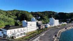 湯の児 海と夕やけ