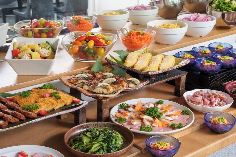 朝食ビュッフェ