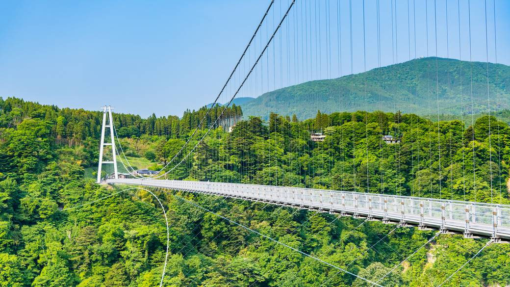 九重“夢”大吊橋の風景 / 2