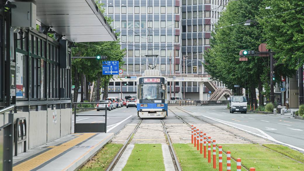 熊本市電辛島町駅 / 4