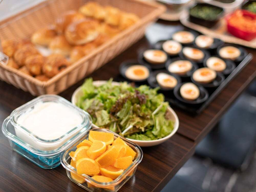 朝食ビュッフェ