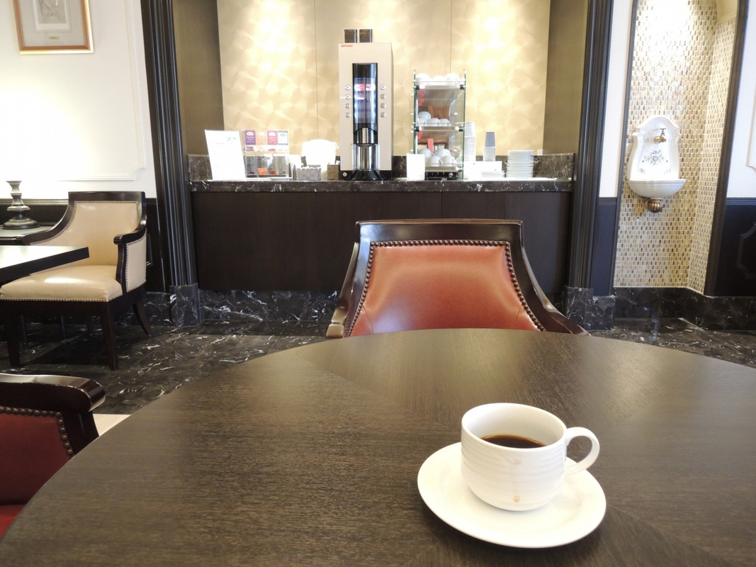 ラウンジ　ウエルカムドリンクのサービス