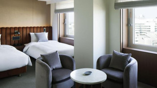 グランドツイン 禁煙 (高層階, ミニバーフリー, フリーフロー, 12時チェックアウト)