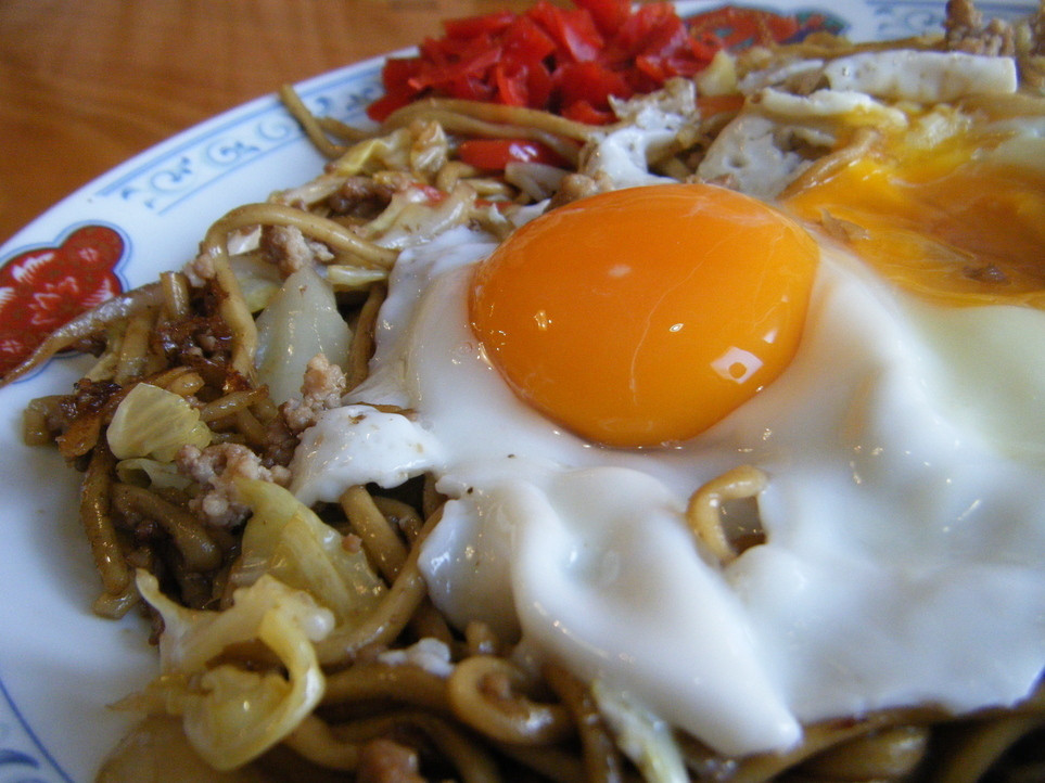 「元祖 神谷焼きそば屋」料理 826404 肉玉子Ｗ（1,100円）拡大