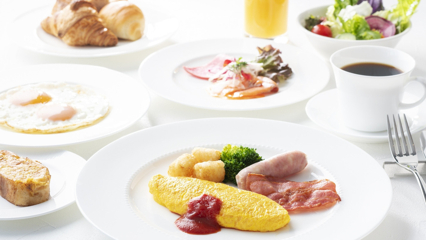 朝食ビュッフェ