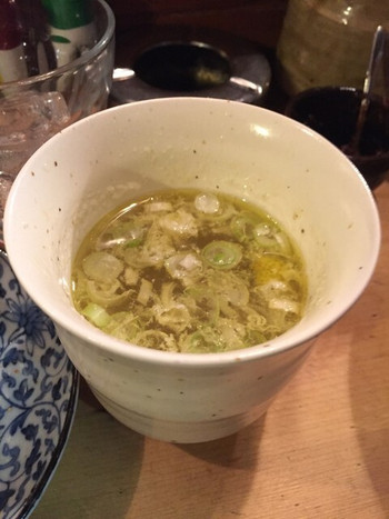 「焼き鳥 若竹」料理 1188077 鳥スープ