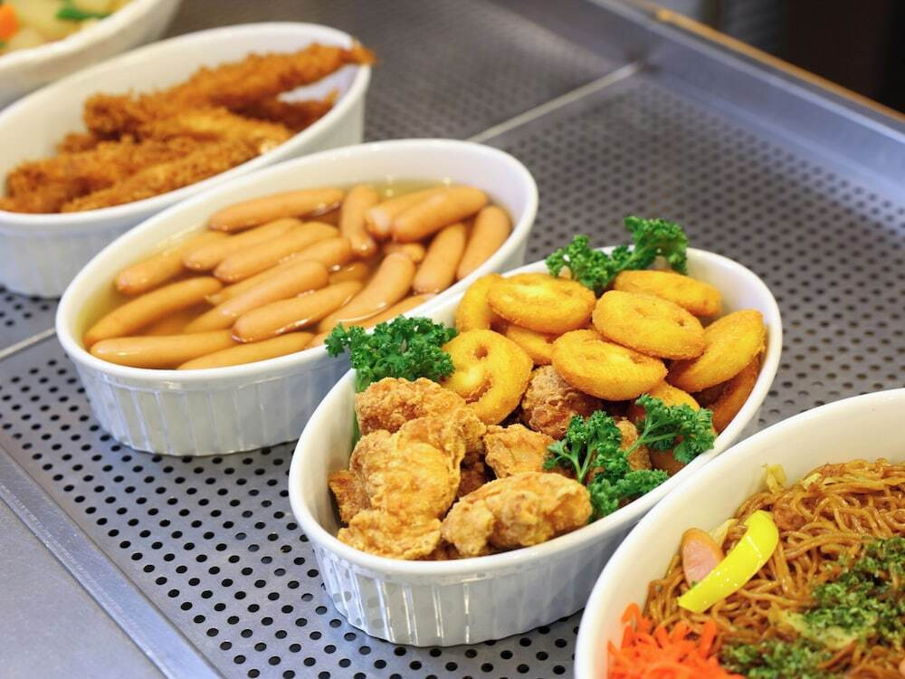 朝食ビュッフェ