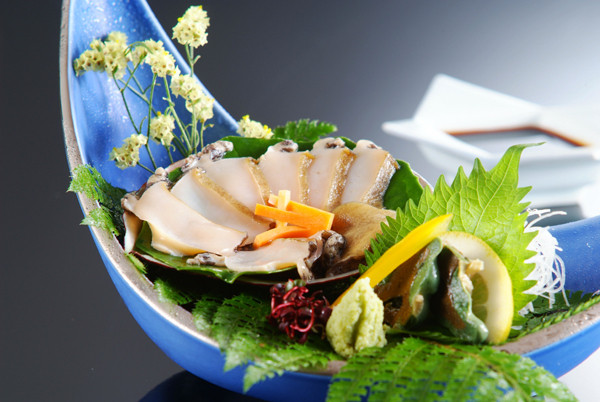 あわびのお造り