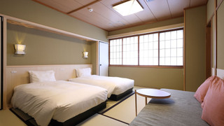 祇園の中心地 ! ベッドタイプ和室