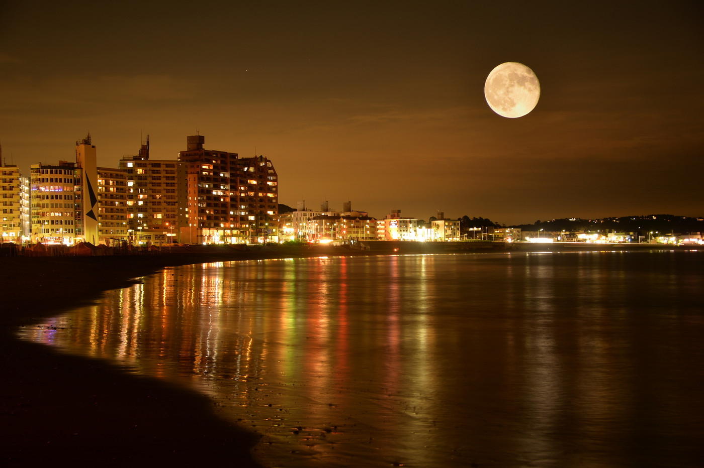 江の島の夜景-10