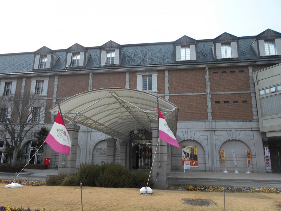 神戸ホテルフルーツフラワー玄関