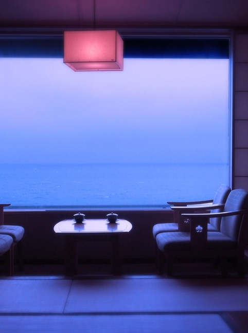 客室からの眺海