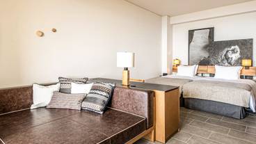 オーシャンフロント/ベッド&ソファ / 1