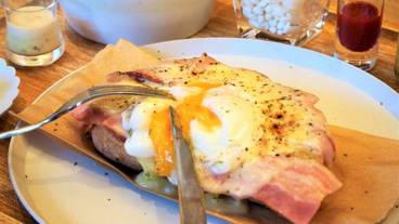 朝食／とろけるクロックマダム① / 1