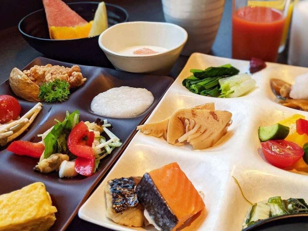 朝食ビュッフェ