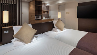 コンフォートツイン(キッチン付) (ハウスキーピングは有料オプション)大人定員2名