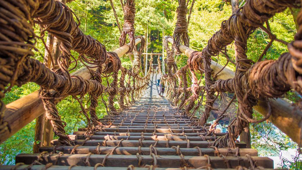 祖谷のかずら橋 / 2