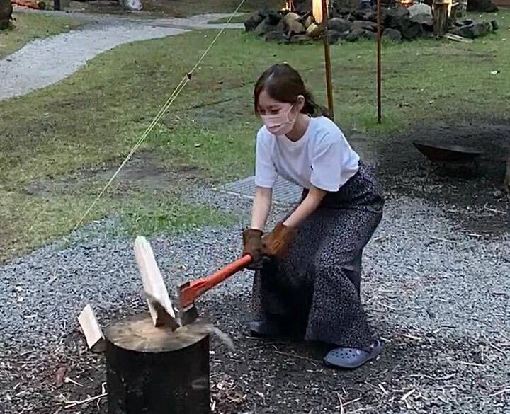 薪割体験のイメージ / 2