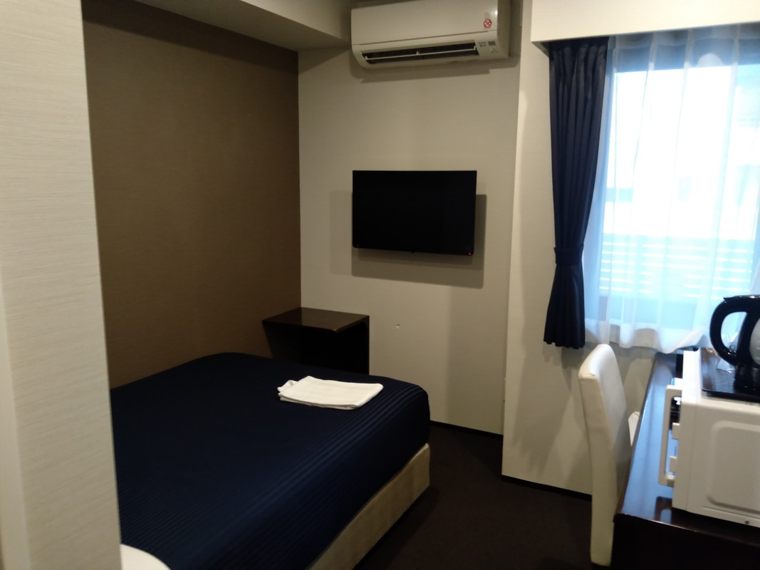 角部屋で窓があった