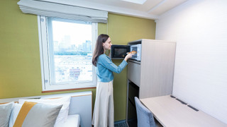 モデレートルーム 15平米 禁煙 1ベッド 洗濯乾燥機付き