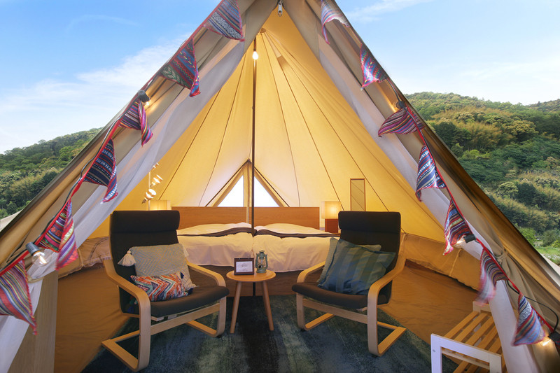 家族の好みに合わせてドーム・テント・トレーラーから選択4256116