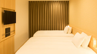 ラグジュアリー ツインルーム ダブルベッド 2 台 禁煙