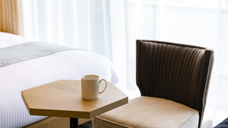 【禁煙】デラックスツインルーム/26㎡/120 ㎝ 幅ベッド2台+EXベッド/3名迄